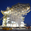 Close-up shot of Bigfoot's exterior lighting